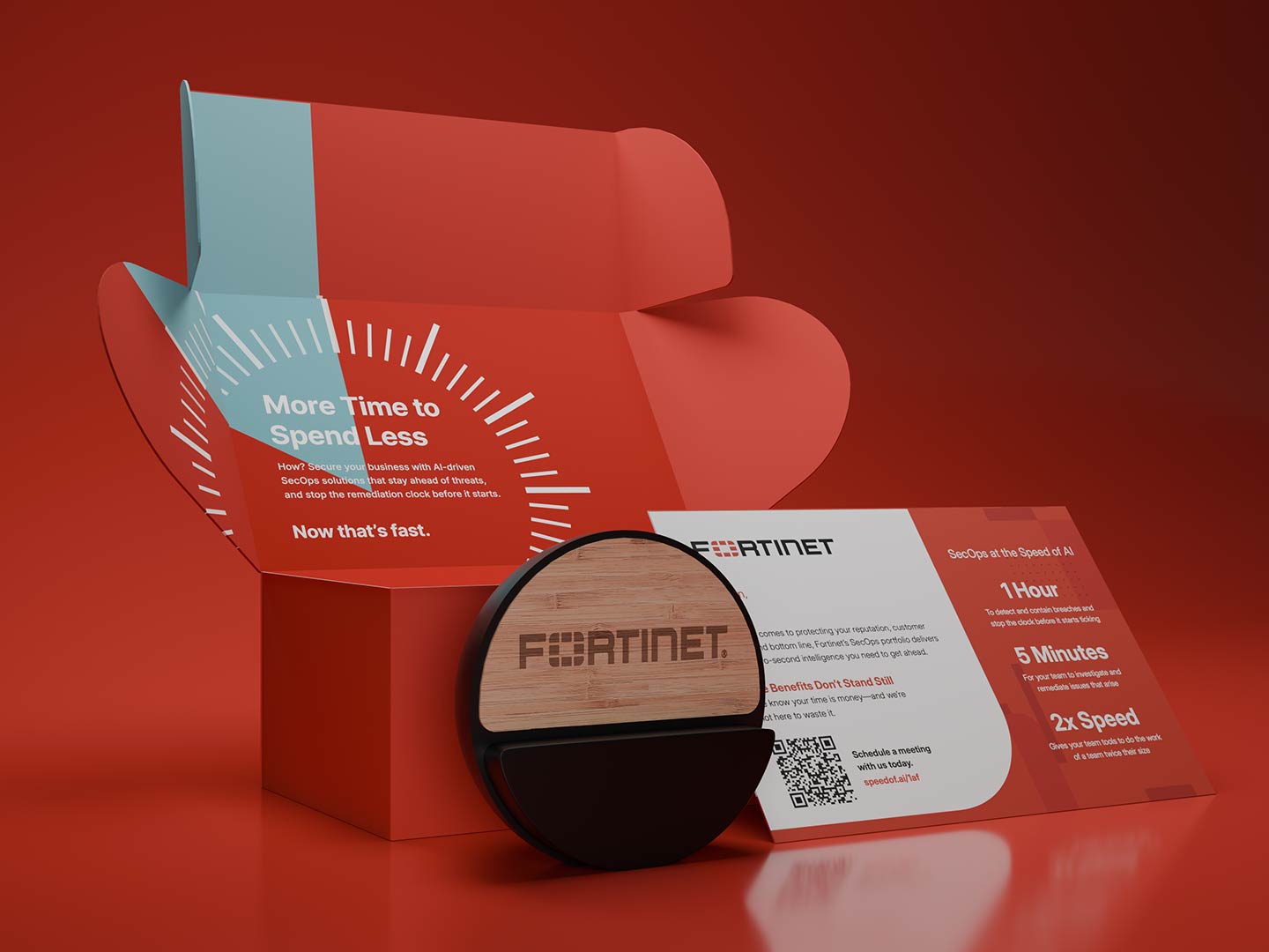 Fortinet Direct Mail Mockup