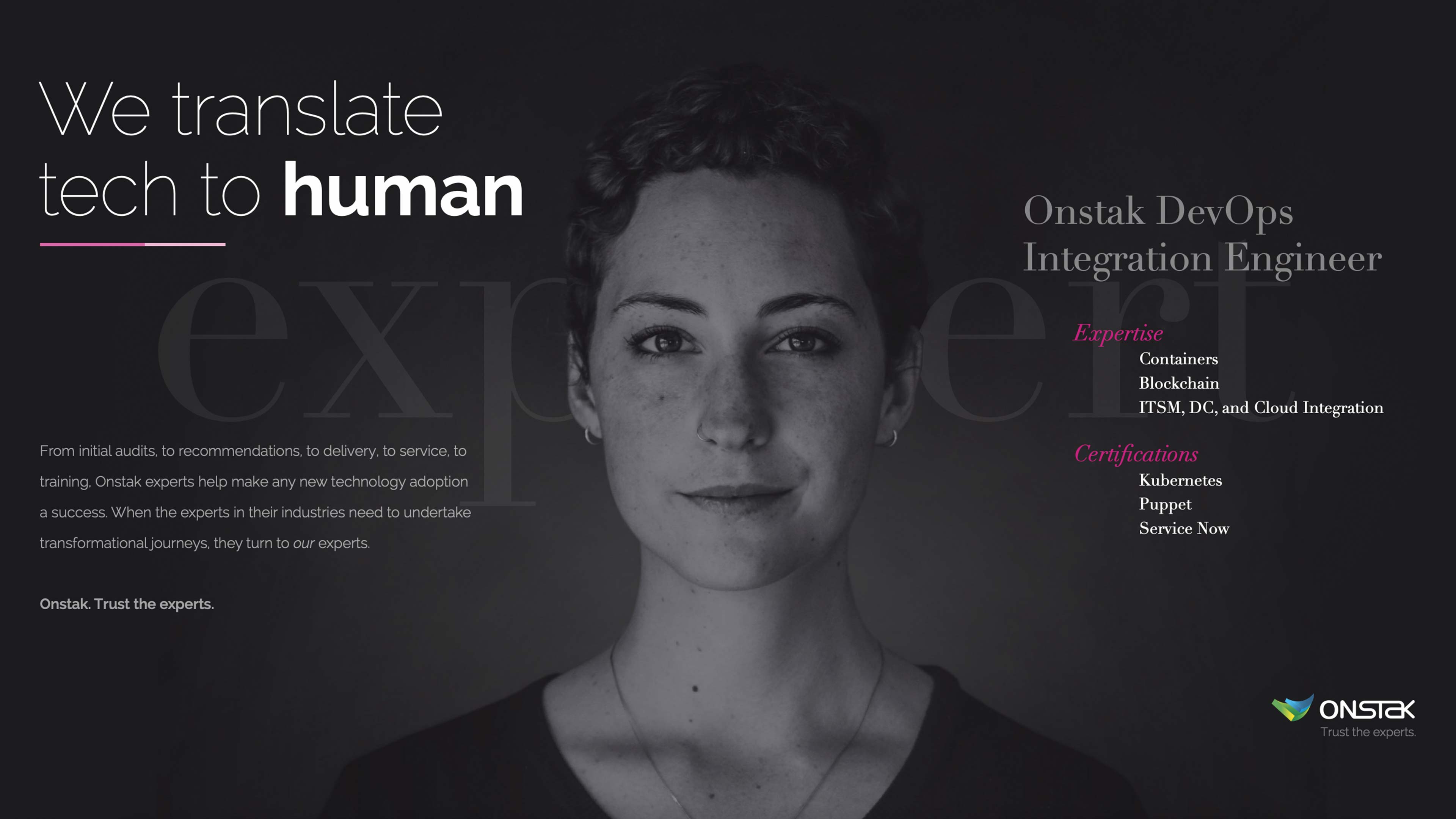 OnStak Experts Concept