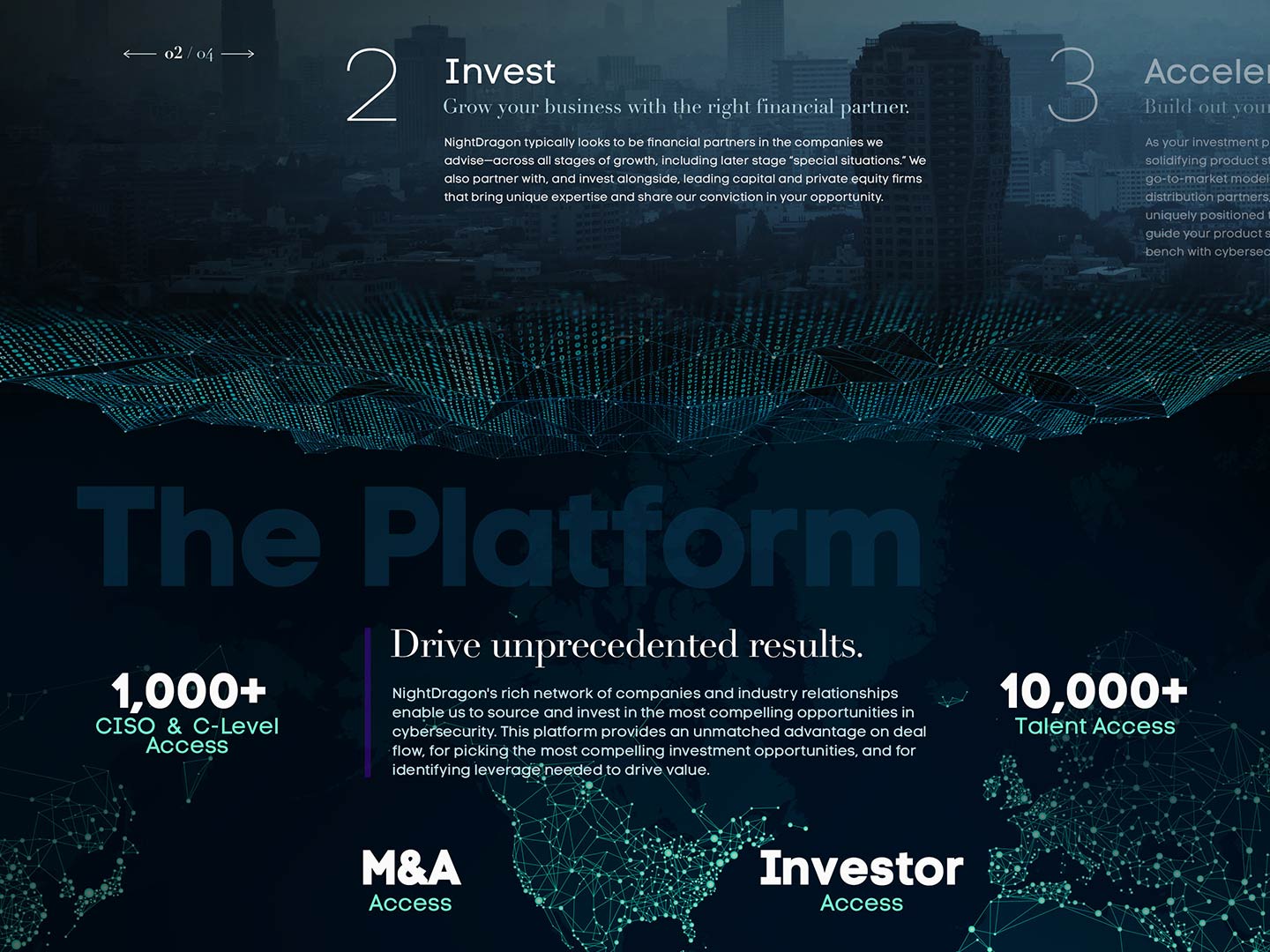 NightDragon Ladning Page