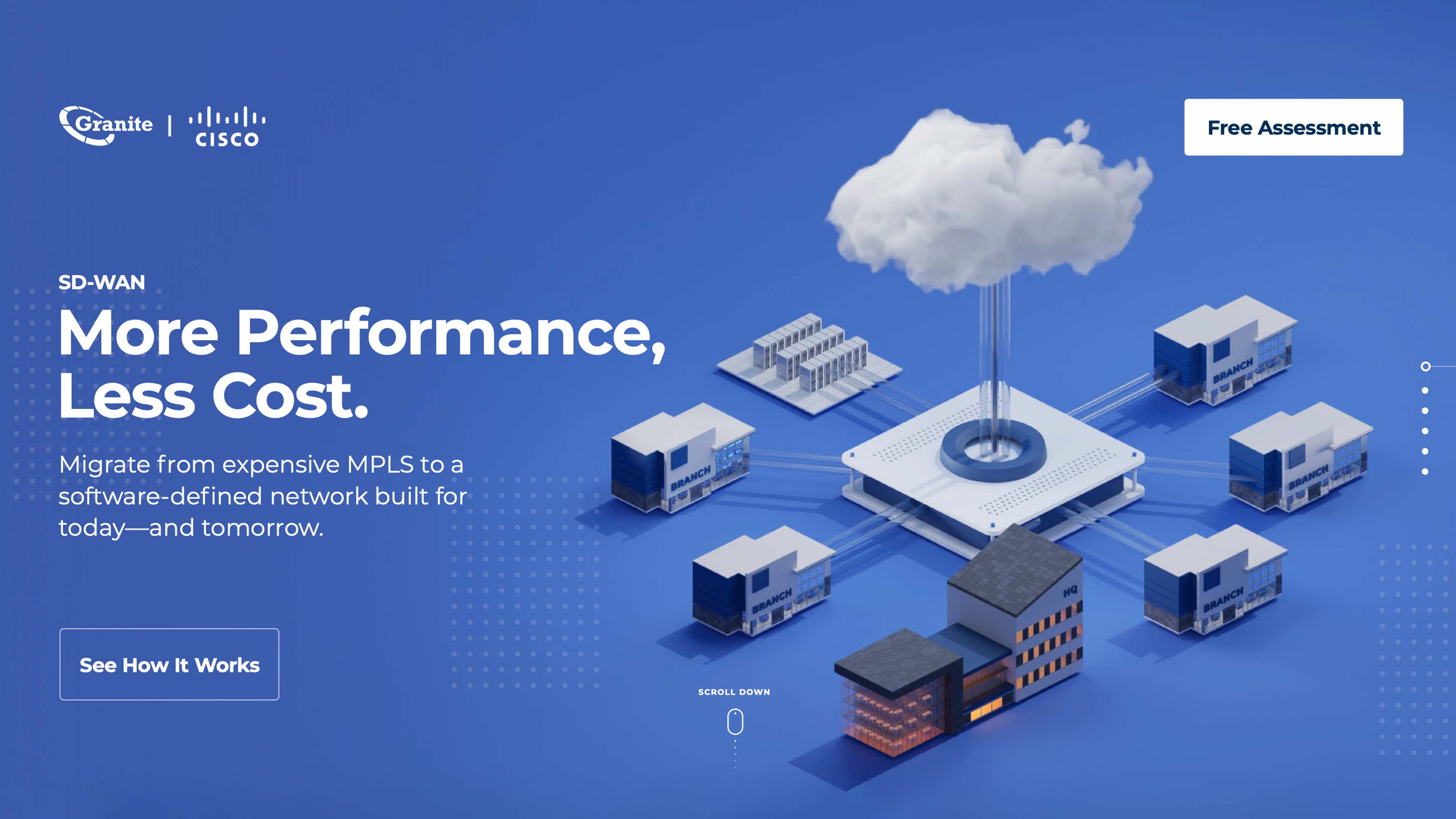 Cisco More and Less Campaign Page