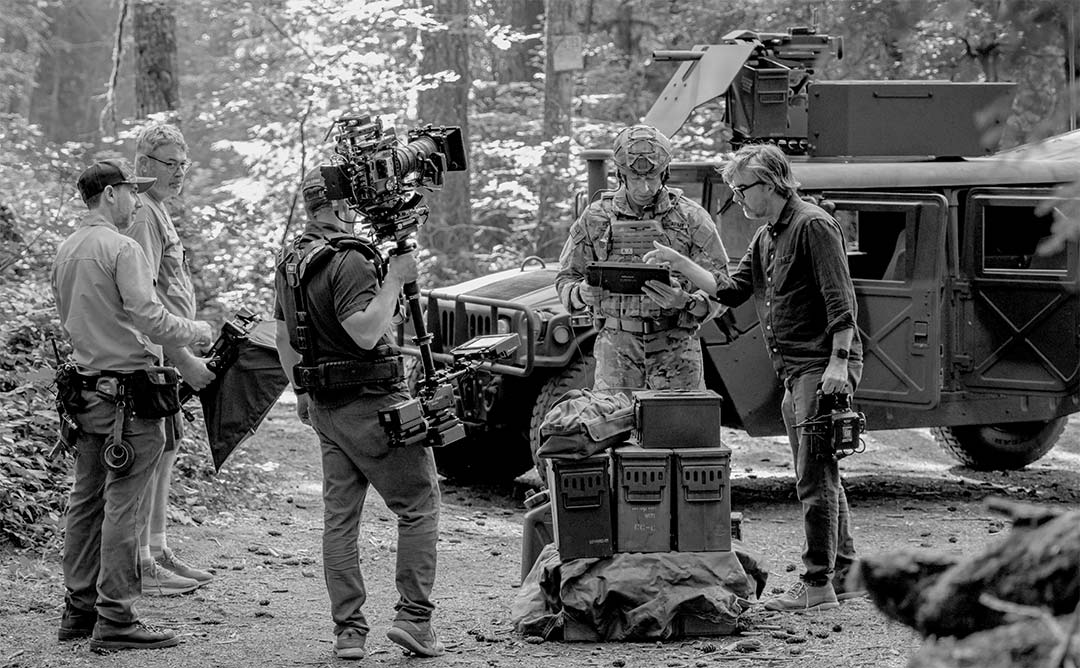 Stephen Kozik Directing on Location